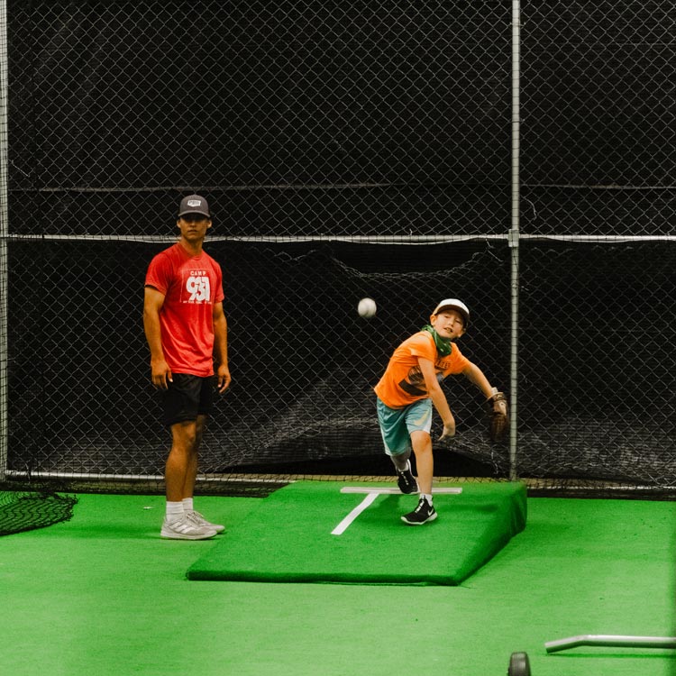 youth baseball clinics and batting cages
